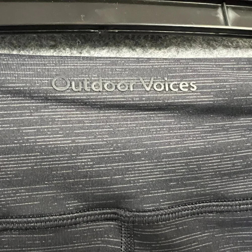 Outdoor Voices Leggings Freeform gray spacedye 7/8 length sexy yoga grocery mall - Picture 4 of 6